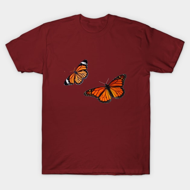 In Flight- Butterflies T-Shirt by Ragged Eden